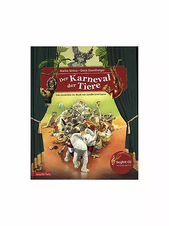 ANNETTE BETZ VERLAG | Buch - Der Karneval der Tiere mit Audio-CD | 